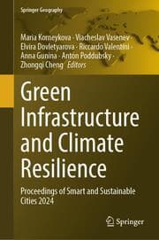 Cover von Green Infrastructure and Climate Resilience