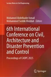 Cover von 6th International Conference on Civil, Architecture and Disaster Prevention and Control