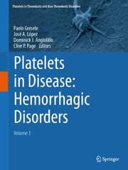 Cover von Platelets in Disease: Hemorrhagic Disorders