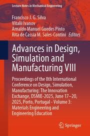 Cover von Advances in Design, Simulation and Manufacturing VIII