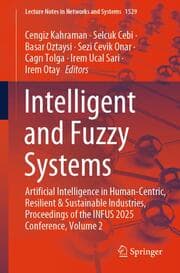 Cover von Intelligent and Fuzzy Systems