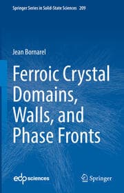 Cover von Ferroic Crystal Domains, Walls, and Phase Fronts