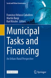 Cover von Municipal Tasks and Financing