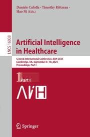 Cover von Artificial Intelligence in Healthcare