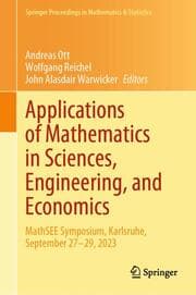 Cover von Applications of Mathematics in Sciences, Engineering, and Economics