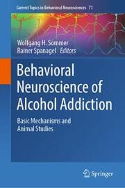 Cover von Behavioral Neuroscience of Alcohol Addiction