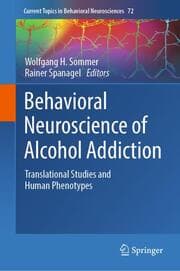 Cover von Behavioral Neuroscience of Alcohol Addiction