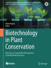 Cover von Biotechnology in Plant Conservation
