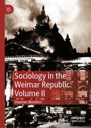 Cover von Sociology in the Weimar Republic: Volume II