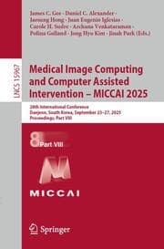 Cover von Medical Image Computing and Computer Assisted Intervention - MICCAI 2025