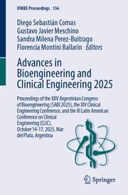 Cover von Advances in Bioengineering and Clinical Engineering 2025