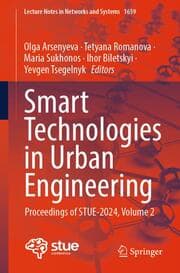 Cover von Smart Technologies in Urban Engineering