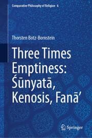 Cover von Three Times Emptiness: Sunyata, Kenosis, Fana