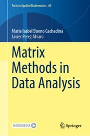 Cover von Matrix Methods in Data Analysis