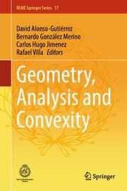 Cover von Geometry, Analysis and Convexity