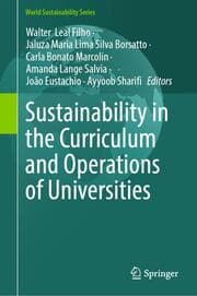 Cover von Sustainability in the Curriculum and Operations of Universities