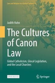 Cover von The Cultures of Canon Law