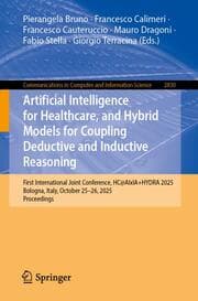 Cover von Artificial Intelligence for Healthcare, and Hybrid Models for Coupling Deductive and Inductive Reasoning