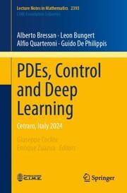 Cover von PDEs, Control and Deep Learning