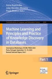 Cover von Machine Learning and Principles and Practice of Knowledge Discovery in Databases