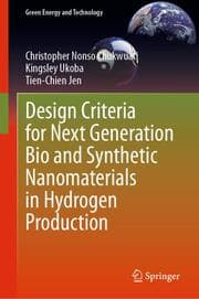 Cover von Design Criteria for Next Generation Bio and Synthetic Nanomaterials in Hydrogen Production