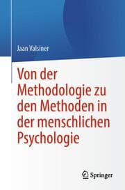 Cover von Von der Methodologie zu den Methoden in der menschlichen Psychologie