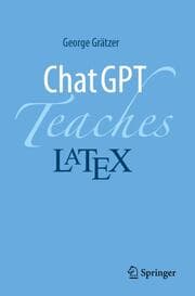 Cover von ChatGPT Teaches LaTeX