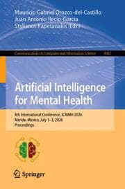 Cover von Artificial Intelligence for Mental Health