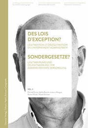 Cover von Des lois dexception? / Sondergesetze?