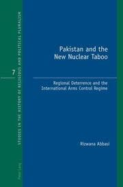 Cover von Pakistan and the New Nuclear Taboo