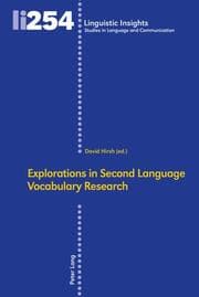 Cover von Explorations in Second Language Vocabulary Research