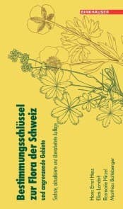 Cover von Bestimmungsschlüssel zur Flora der Schweiz und angrenzender Gebiete