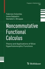Cover von Noncommunicative Functional Calculus