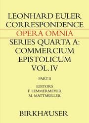 Cover von Correspondence of Leonhard Euler with Christian Goldbach
