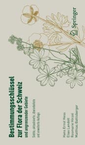 Cover von Bestimmungsschlüssel zur Flora der Schweiz und angrenzender Gebiete