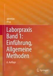 Cover von Laborpraxis Band 1: Einführung, Allgemeine Methoden
