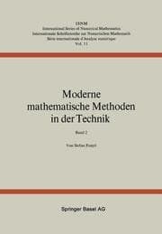 Cover von Moderne Mathematische Methoden in der Technik