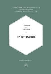 Cover von Carotinoide