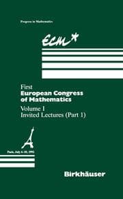 Cover von First European Congress of Mathematics Paris, July 6-10,1992