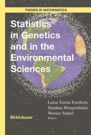 Cover von Statistics in Genetics and in the Environmental Sciences