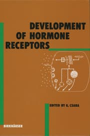 Cover von Development of Hormone Receptors