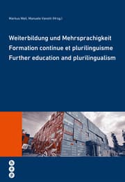 Cover von Weiterbildung und Mehrsprachigkeit