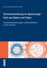Cover von Schulentwicklung im Spannungsfeld von Daten und Taten