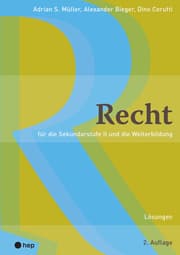 Cover von Recht Lösungen