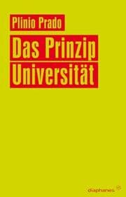 Cover von Das Prinzip Universität