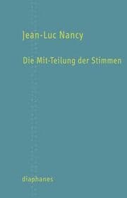 Cover von Die Mit-Teilung der Stimmen