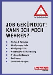 Cover von Job gekündigt! Kann ich mich wehren?