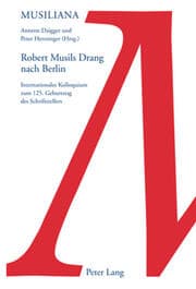 Cover von Robert Musils Drang nach Berlin