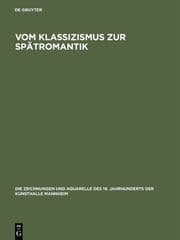 Cover von Vom Klassizismus zur Spätromantik