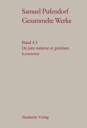 Cover von De jure naturae et gentium